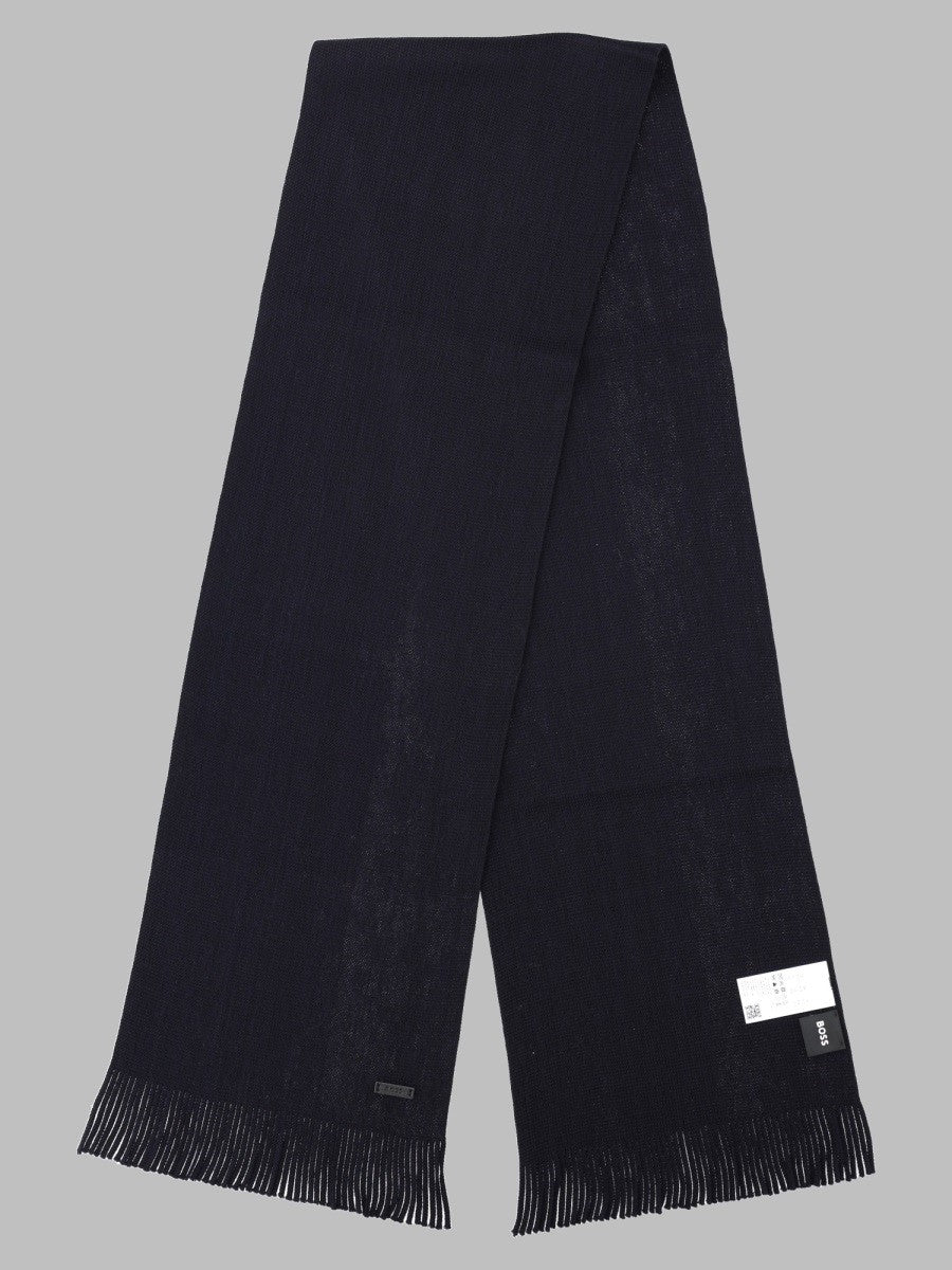 BOSS Men's Sciarpa Albas Blue