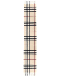 Burberry Women's Sciarpa Check White