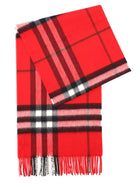 Burberry Women's Check Scarf Red