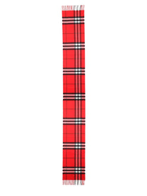Burberry Women's Check Scarf Red