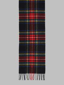Polo Ralph Lauren Men's Sciarpa Con Frange Black