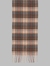Polo Ralph Lauren Men's Sciarpa Con Frange Multicolor