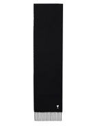 Ami Paris Unisex Scarf Black