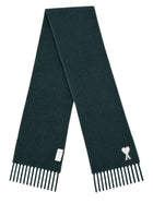 Ami Paris Unisex Scarf Green