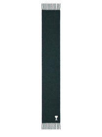 Ami Paris Unisex Scarf Green