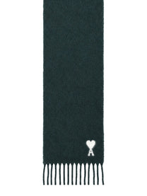 Ami Paris Unisex Scarf Green
