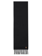 Ami Paris Unisex Scarf Black
