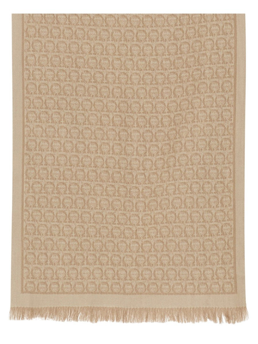 Ferragamo Women's Sciarpa Gancini Beige