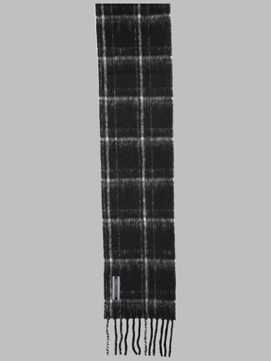 Our Legacy Men's Sciarpa in Alpaca Lana Black