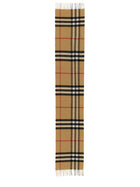 Burberry Women's Cashmere Check Scarf Beige