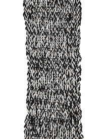 Ami Paris Unisex Fringed Wool Scarf Multicolor, view 3
