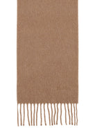 Max Mara Women's Embroidered Wool Scarf Brown, view 2