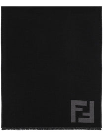 Fendi Men's Sciarpa in Lana Black