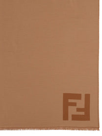 Fendi Men's Sciarpa in Lana Beige