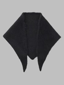 Uma Wang Women's Sciarpa in Misto Lana Black