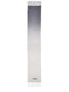 JACQUEMUS Unisex Moisson Scarf Grey