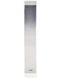 JACQUEMUS Unisex Sciarpa Moisson Grey
