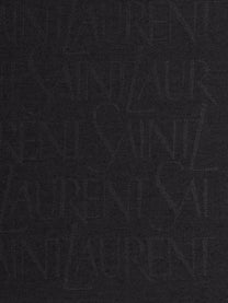 Saint Laurent Women's Sciarpa Quadrata in Seta Black