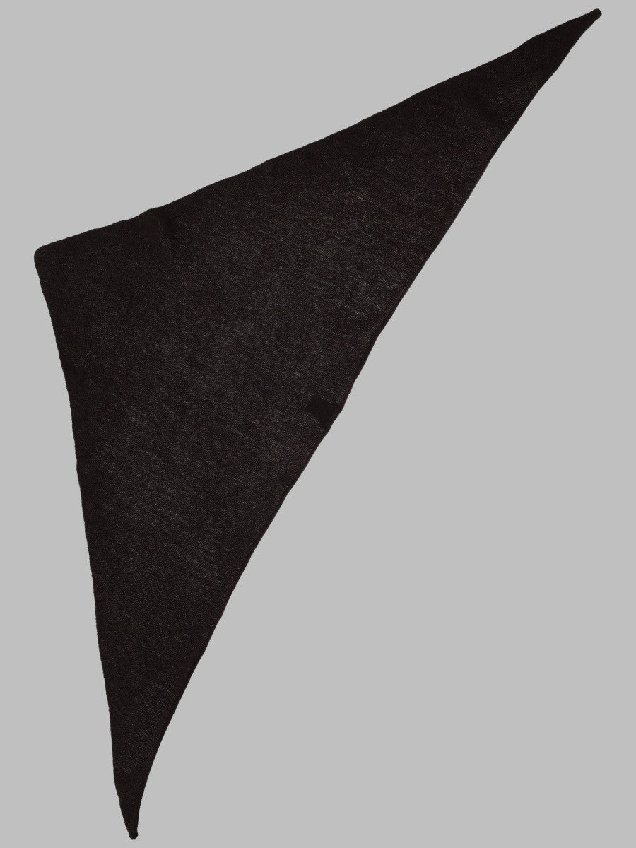 Alysi Women's Sciarpa Triangolare in Maglia Brown
