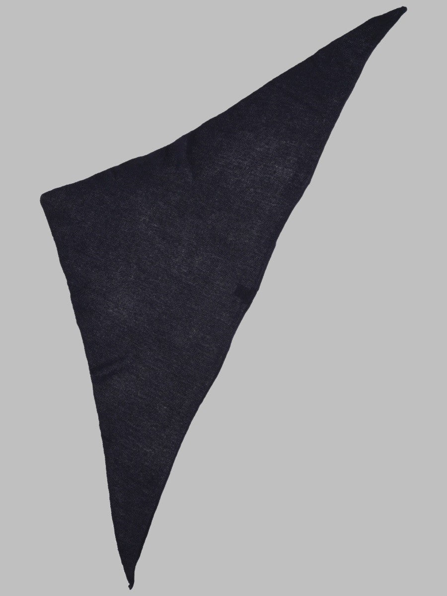 Alysi Women's Sciarpa Triangolare in Maglia Blue