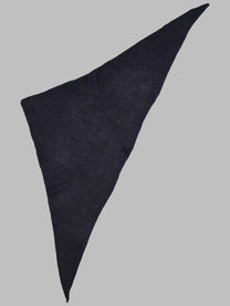 Alysi Women's Sciarpa Triangolare in Maglia Blue