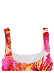 Louisa Ballou Scoop Bikini Top Gold