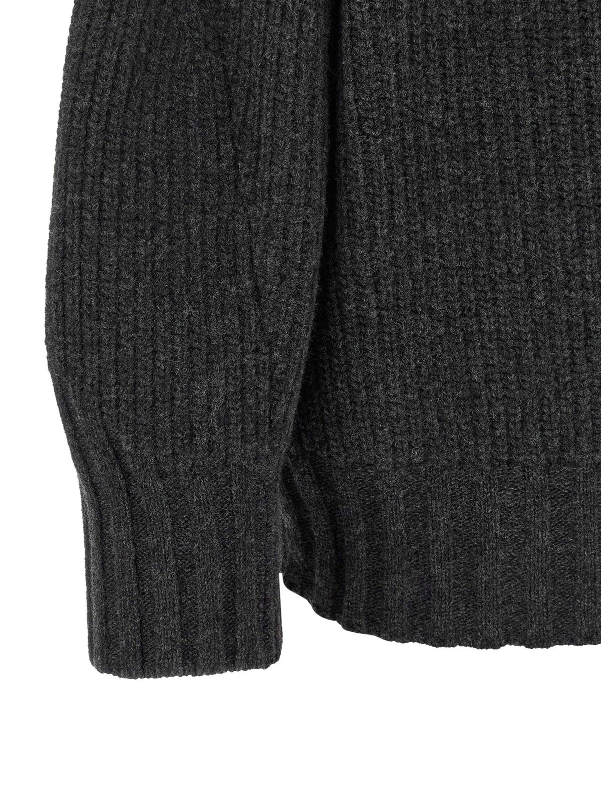 The Attico Scoop Sweater Grey