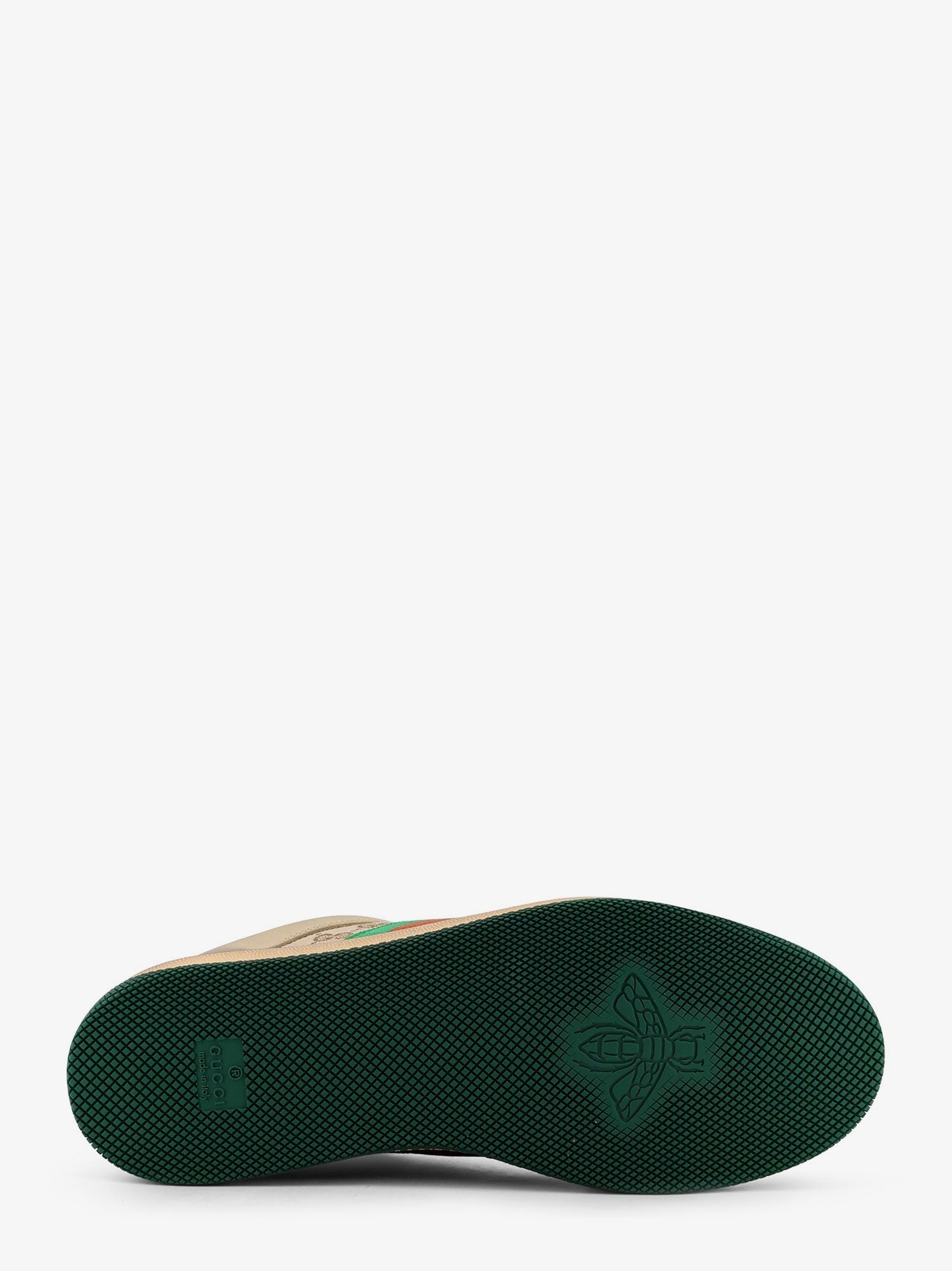 Gucci Men's Screener GG Low Top Vintage Leather Sneakers NEWSADUMIVIGRN