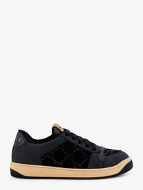 Gucci Women's Screener GG Velvet Sneakers Black