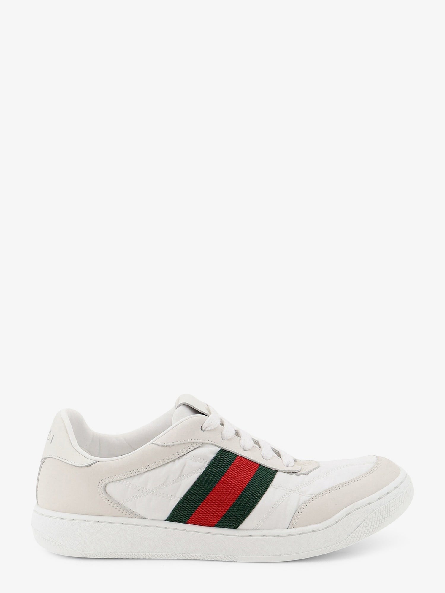 Gucci Women's Screener Sneakers in Nylon White