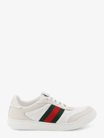 Gucci Women's Screener Sneakers in Nylon White
