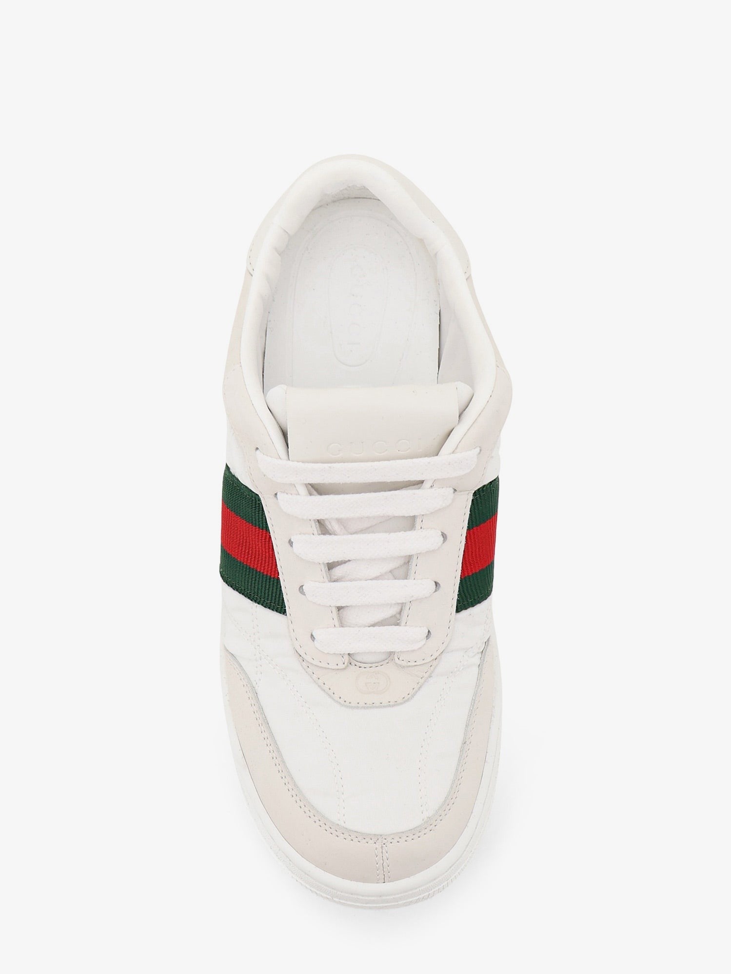 Gucci Women's Screener Sneakers in Nylon White