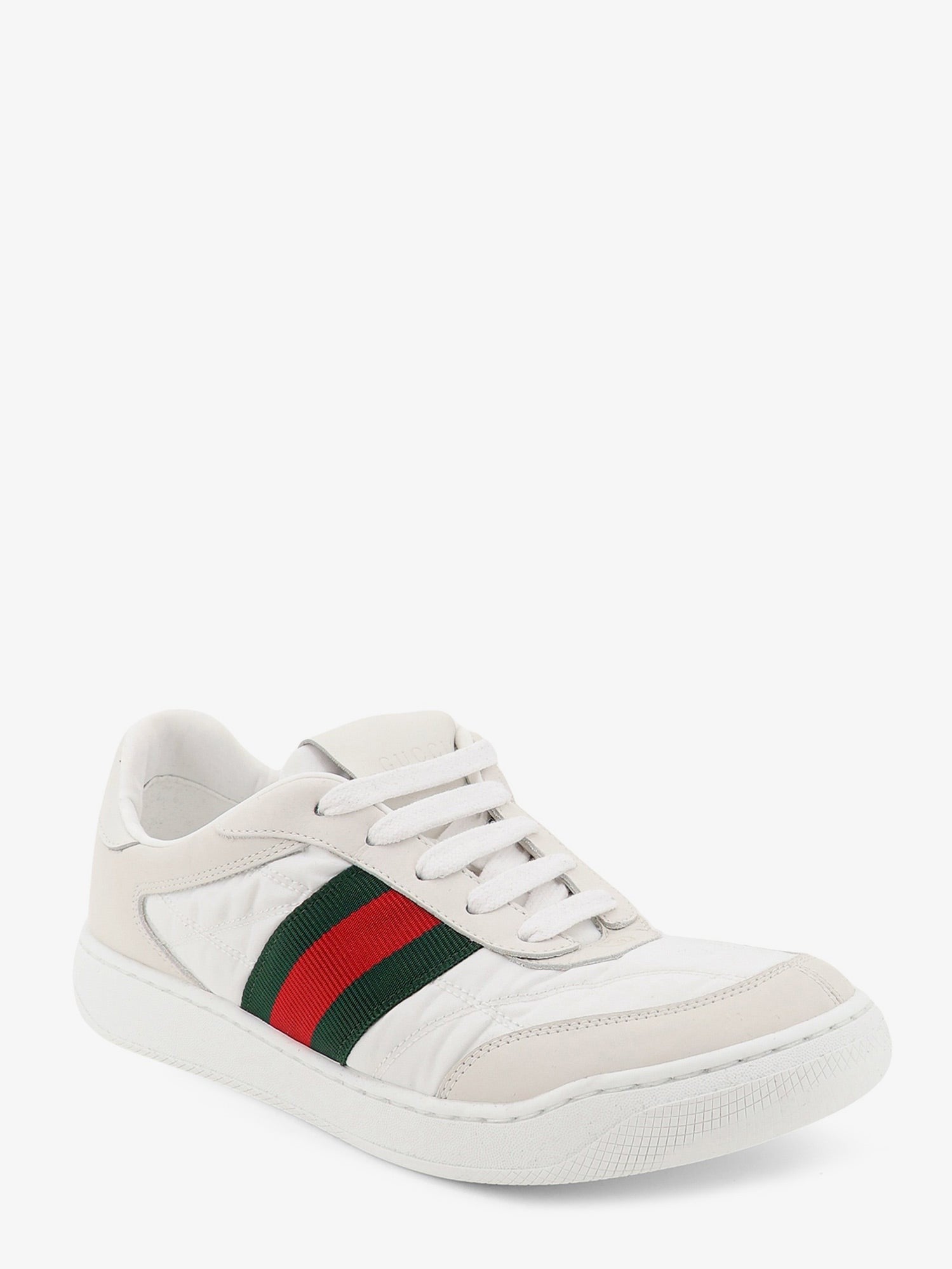 Gucci Women's Screener Sneakers in Nylon White