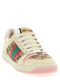 Gucci Screener Sneakers Gold