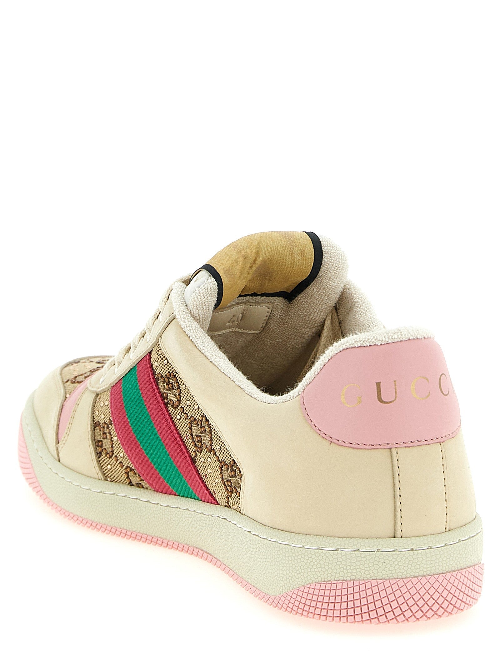 Gucci Screener Sneakers Gold