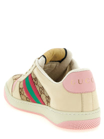 Gucci Screener Sneakers Gold