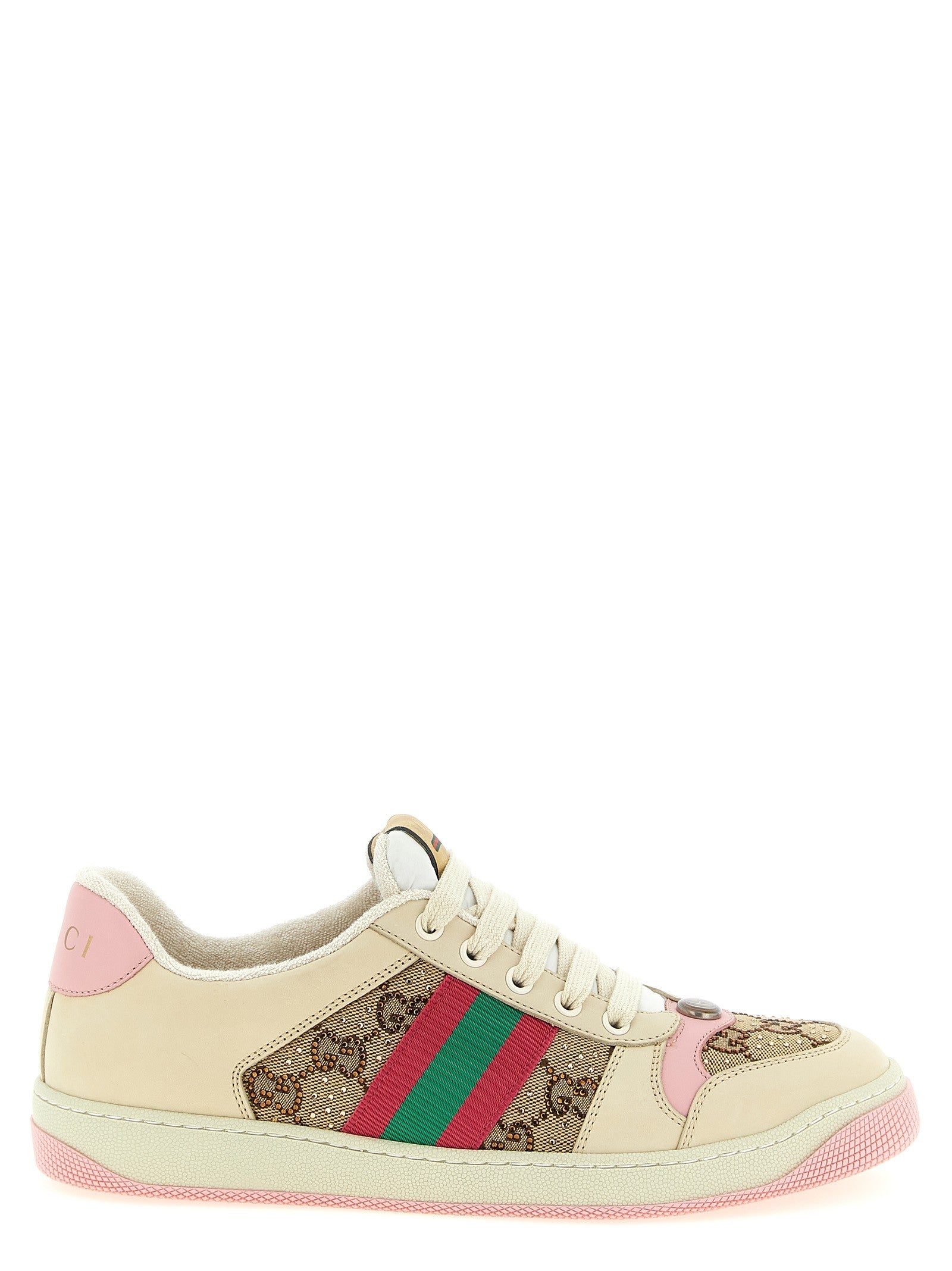 Gucci Screener Sneakers Gold