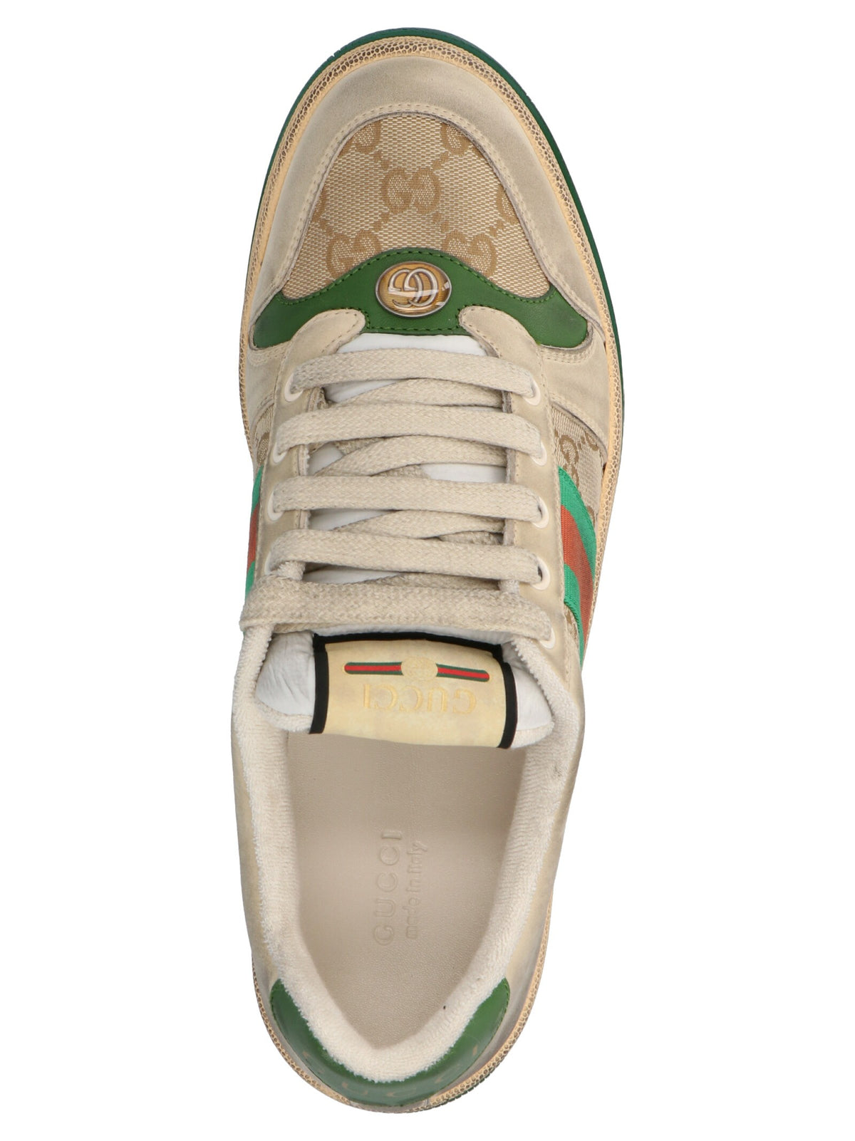 Gucci Screener Sneakers Gold