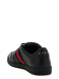 Gucci Screener Sneakers Black