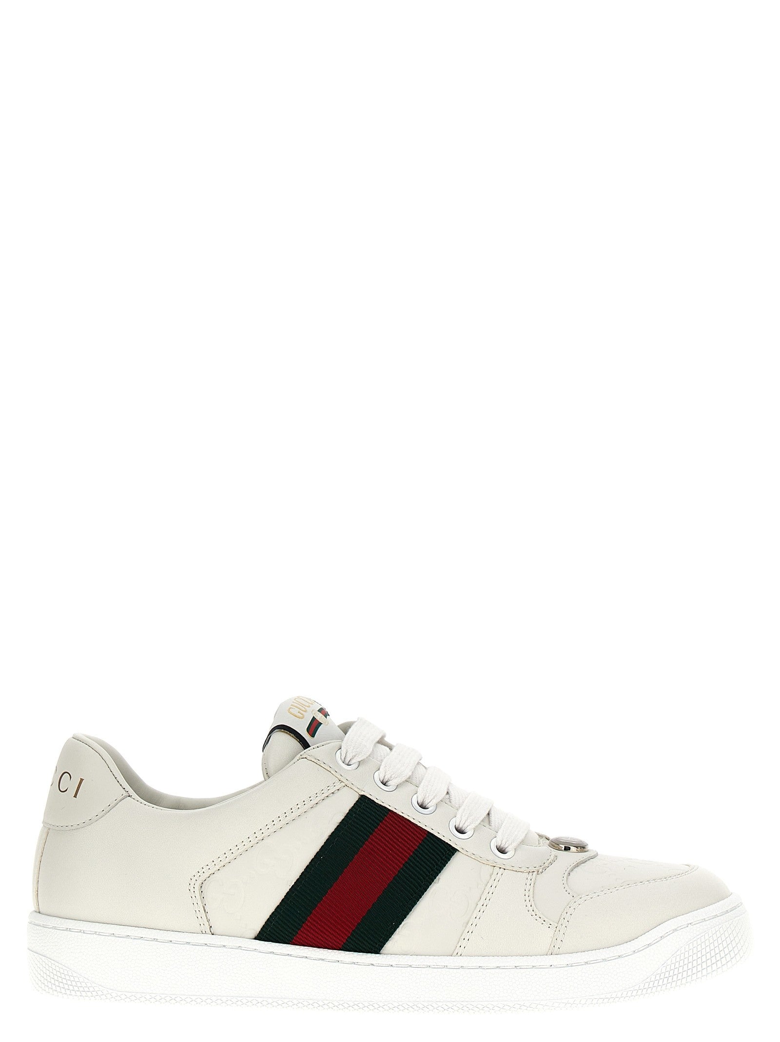 Gucci Screener Sneakers White