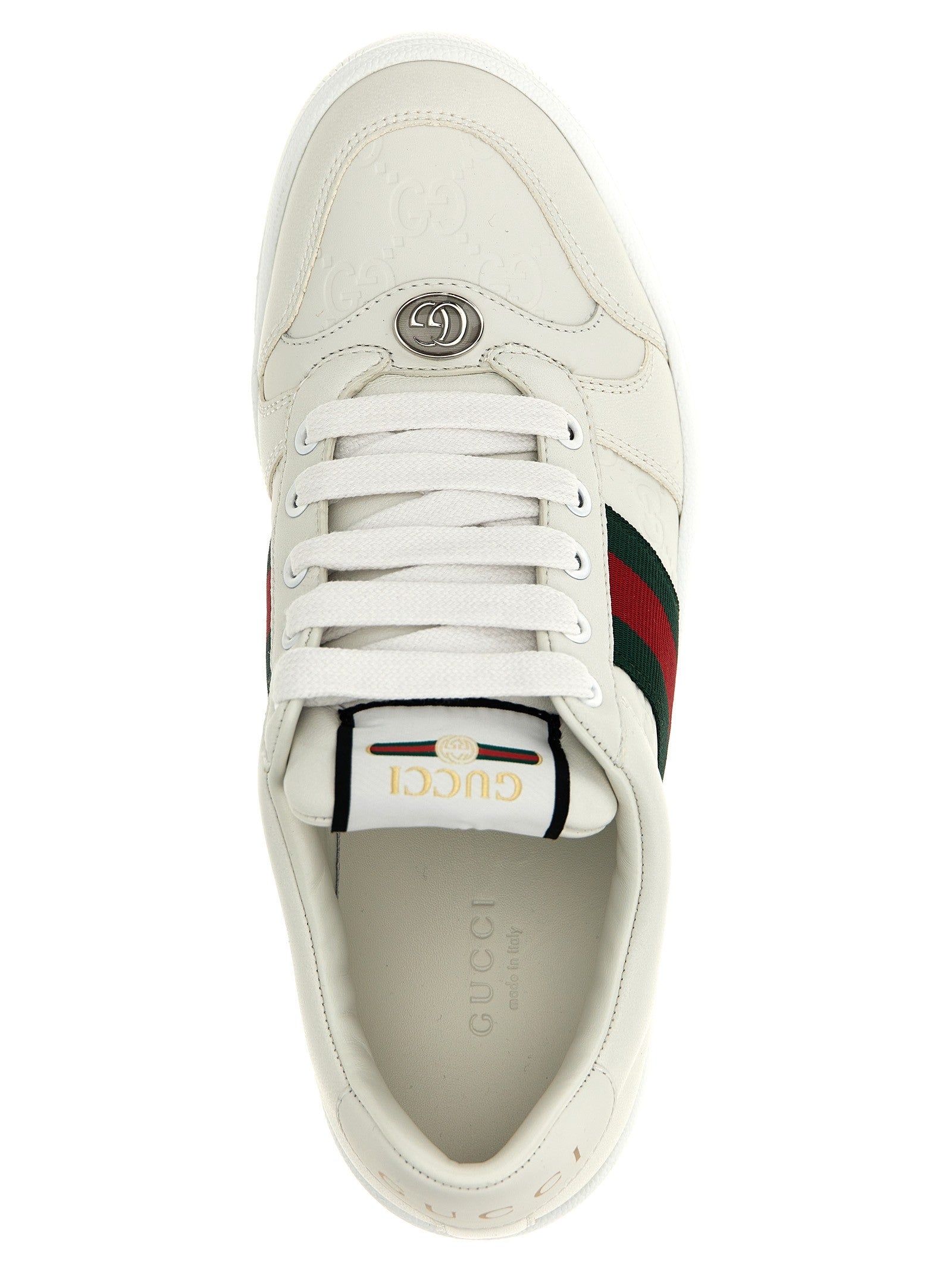 Gucci Screener Sneakers White