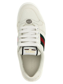 Gucci Screener Sneakers White