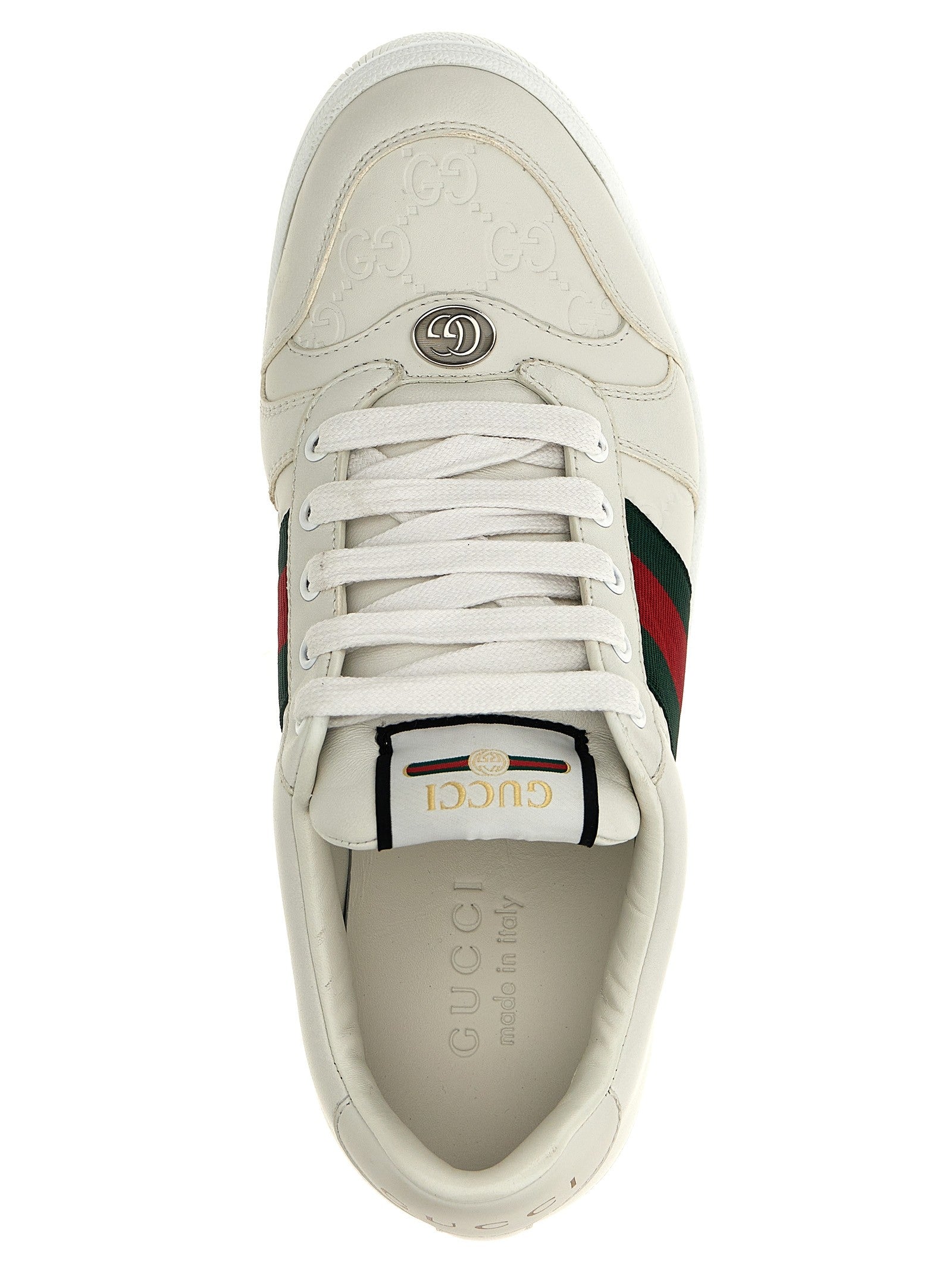 Gucci Screener Sneakers White