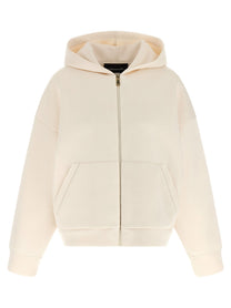 Fabiana Filippi Scuba Cashmere Hoodie Beige