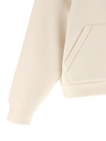 Fabiana Filippi Scuba Cashmere Hoodie Beige
