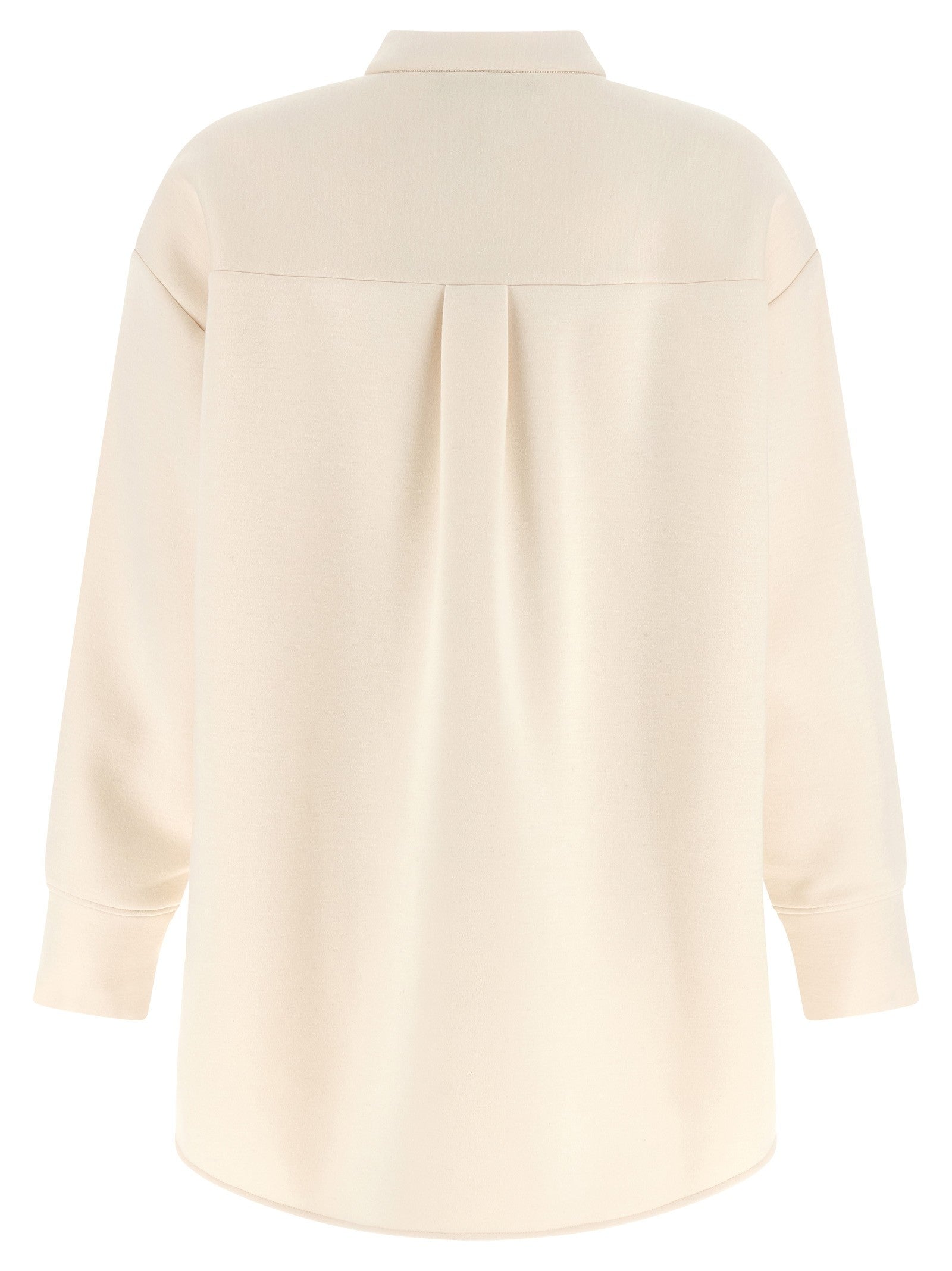 Fabiana Filippi Scuba Cashmere Shirt Beige