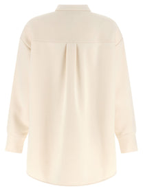 Fabiana Filippi Scuba Cashmere Shirt Beige