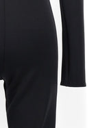 David Koma Scuba Cut Out One Length Bodysuit Black, view 4