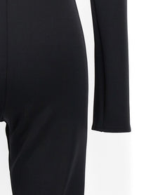David Koma Scuba Cut Out One Length Bodysuit Black, view 4