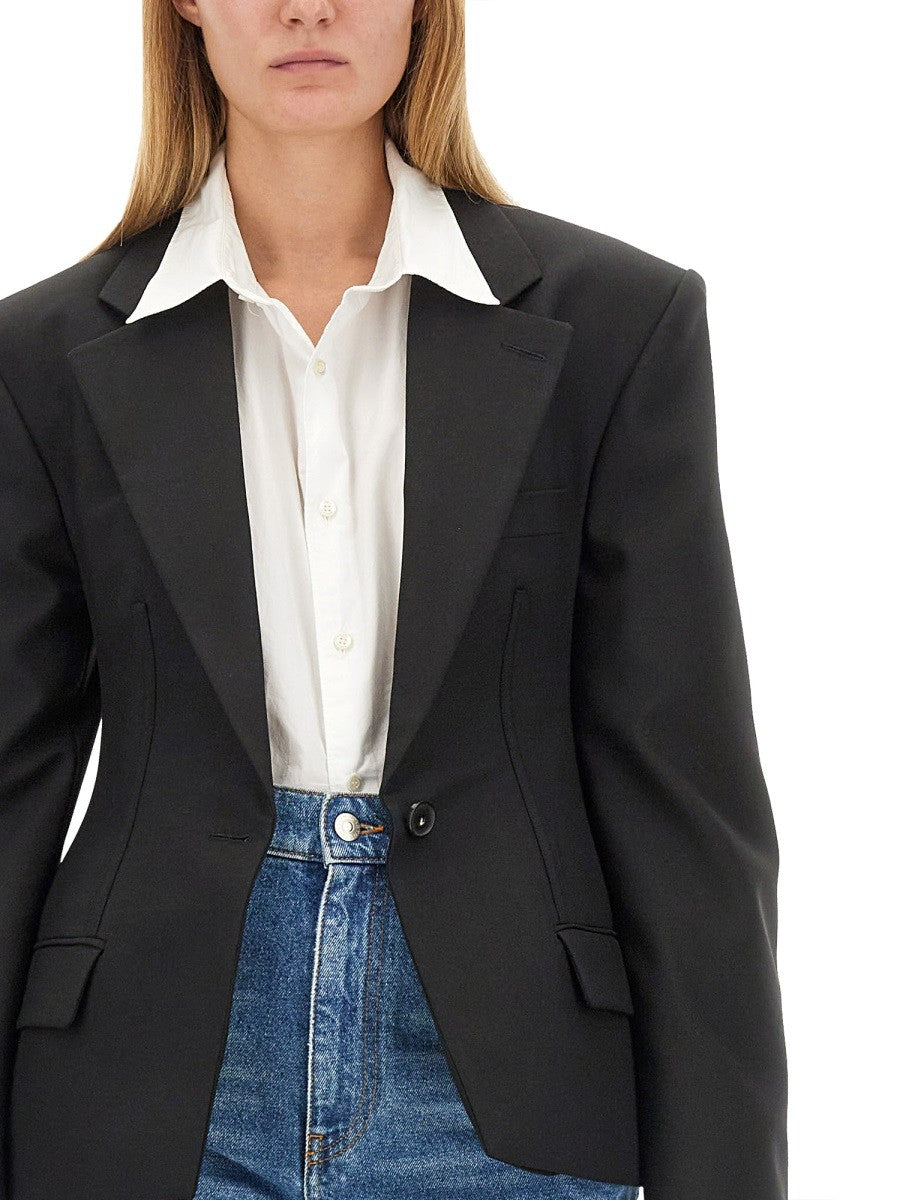 Stella McCartney Women's Sculpted Jacket Black, view 4